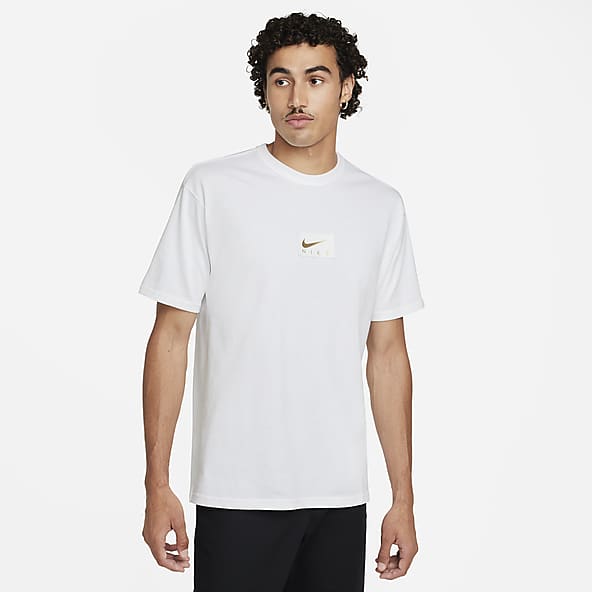 ★ Nike★ Sportswear Club Max T-Shirt M White FV0376100 FV0 AURORA_FV3751-100_PHSFM001-